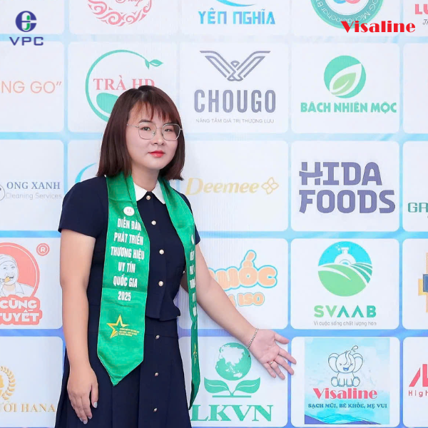 Visaline tham dự chương trình " Thương hiệu Uy tin 2025"